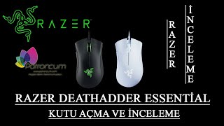 RAZER DEATHADDER ESSENTİAL GAMİNG OYUNCU MOUSE / KUTU AÇMA VE İNCELEME - FHD - OYUNCULAR BURAYA!!!