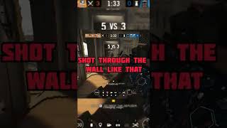 Just Shoot Through The Wall 3 | Rainbow Six Siege #Shorts