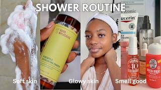 SUMMER SHOWER ROUTINE | SHOWER CARE, SKINCARE | FRESH +  FLORAL SCENTED FEMININE HYGIENE ROUTINE