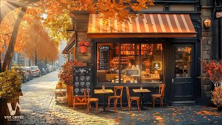 Осенняя Серенада 🍂 Мягкий Джаз Для Атмосферы Осеннего Кафе 🍂 Расслабляющий Осенний Джаз