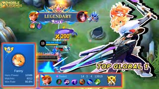 Amazing Game Top Global 1 FANNY | Livestream 2024 | Season 34 | Mobile Legends