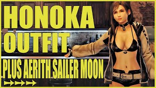 FF7 Remake MODS - Tifa Honoka and Aerith MOON