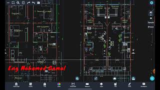 ابلكيشن المعماريين DWG على موبايلك أو تابلت & أرسم بايدك فرى هاند Auto cad professional