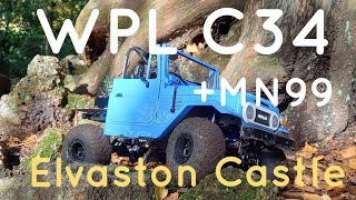 Modified WPL C34 and MN99s take on Elvaston Castle