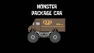 Exclusive Monster Vehicles Inclusive 8-bit Background