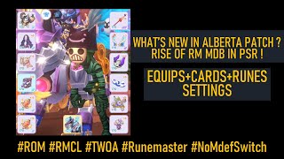 Equips/Cards/Runes RM MDB for PSR, only 2 MVP Cards Used #ROM #RMCL #TWOA #runemaster