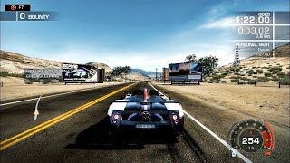 Driving Pagani Roadster -- Realistic Graphics -- NFS - Hot Pursuit -- PC Gameplay