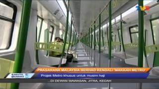 Buletin Utama TV3: Prasarana Menang Bidaan Makkah Metro