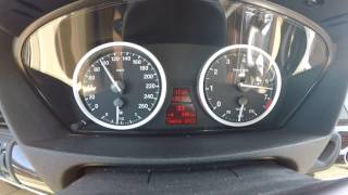 BMW X6 XDRIVE35i 2010 start 0-150 km/H onboard HD