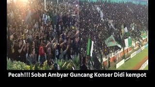 Pasukan Cendol Dawet Sobat Ambyar Didi Kempot Guncang Konser