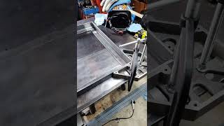 Welding base for 55 gallon drum cage.