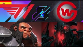 T1 vs Wildcard Gaming  (1 juego) |  REFLEJOS