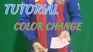 TUTORIAL COLOR CHANGE MAGIC // EASY MAGIC