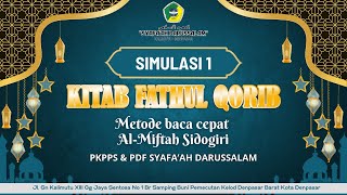 🔴 [Sesi 2] Simulasi 1 Kitab Fathul Qorib Lafdzon (Metode Almiftah Sidogiri)