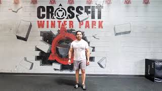 CrossFit Winter Park At Home Workout 4/18/20