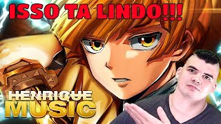 INCRIVEL DEMAIS! REACT ZENITSU (Kimetsu no Yaiba) Like a Thunder Henrique Mendonça - MELHOR DO MUNDO