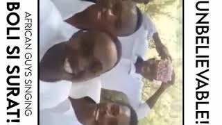 African Guys Singing Boli Si Surat