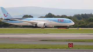 TUI B797-9 DREAMLINER TAKEOFF ( MANCHESTER AIRPORT )