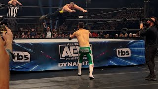 Fancam: Eddie Kingston vs Wheeler Yuta NJPW STRONG Openweight Championship AEW Dynamite 8.30.23