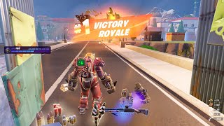 Fortnite 5:2 Fallout Hot Rod T-60 Power Armor Crowned Victory Royale (using Nitro Fists)