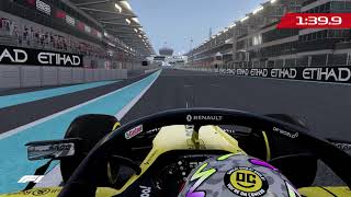 Daniel Ricciardo Fastest Lap | 2020 Abu Dhabi Grand Prix