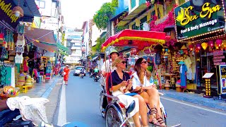 Hanoi in Vietnam 🐶🍻 Walk in central Hanoi ♪ 💖 4K ASMR non-stop 1 hour 05 minutes