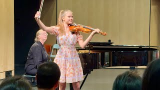 Amazing Performance of 15 Year Old Karolina Protsenko | Sarasate - Zigeunerweisen