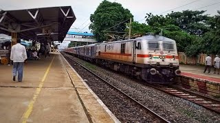 Madurai MGR Chennai Central AC Duronto Express| RPM WAP-7| 37211 With 22206| Vilivakkam