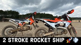 2023 ktm 300 XC 1st ride