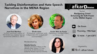 Tackling Disinformation and Hate Speech Narratives in the Euro-Mediterranean region