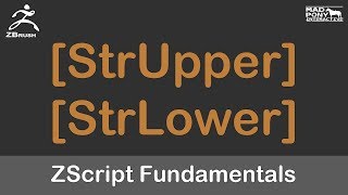 ZScript Fundamentals - UPPERCASE and lowercase