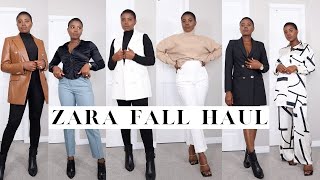 NEW IN ZARA FALL HAUL / ZARA FALL TRY ON HAUL 2021/ TREASURE HANSON