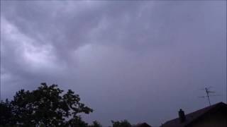 Gewitter 07.+08.06.2016 über Heilbronn