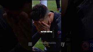 Why Ronaldo always cry in matches 😲 | Must Watch 😧 | #shorts #ronaldo #football