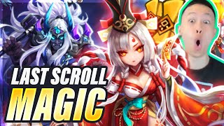 Summoning For NEW Units?! Onmyouji & Onimusha PLEASE! - LAST Scroll Magic?!