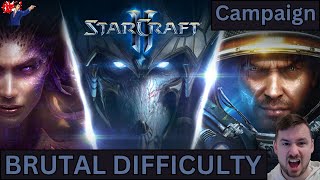 Lawyer Plays Starcraft 2! Campaign on BRUTAL!!!