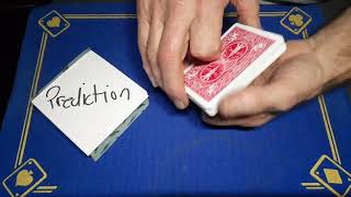 1 of the GREATEST self-working math based card tricks