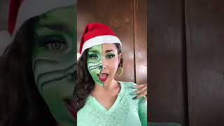 Todas llevamos un grinch a la hora de arreglarnos 🤣 #suscribete #makeup #caracterizacion