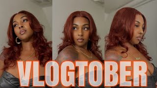 GINGER BROWN AUTUMN WIG🍁 ￼🍂 BEAUTYFOREVER HAIR￼ #vlogtober2023