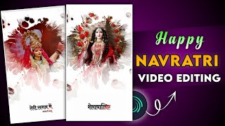 Navratri Status Video Editing in Vn App | Navratri Special Vn Code | Durga Puja Video Editing