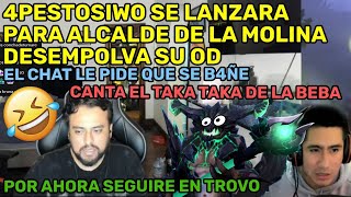 😂4PESTOSIWO SE LANZARA PARA ALCALDE DE LA MOLINA DESEMPOLVA SU OD😂😂CANTA EL TAKA TAKA DE LA BEBA😂