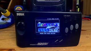 Building the Ultimate Sega Nomad! Part 1: RGBDRV Screen Upgrade!