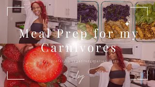 Weekend Meal Prep with Chicken 😲 | Smoothie Prep | Why I Prefer Vegan/Vegetarian Diets