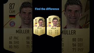 Find the difference muller Fifa card