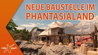 Neue Baustelle bei Deep in Africa | Phantasialand | by RideXpert in 4K