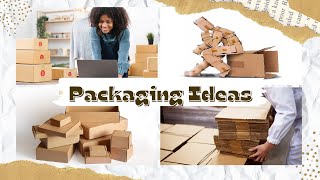 Simple and easy Packaging ideas / Easy way to add your branding to your packaging / How to packing