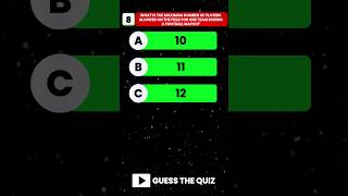 Football Knowledge Quiz #football #footballshorts #footballquiz