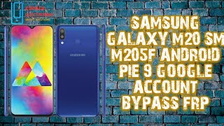 samsung m20 google account bypass m205 frp bypass