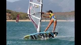 AMADO VRIESWIJK, SARAH-QUITA OFFRINGA and ANTOINE ALBEAU in PWA Fuerteventura Grand Slam