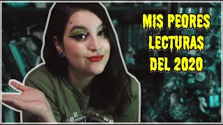 ¡Mis PEORES LECTURAS del 2020!